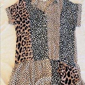 Umgee Button Up Shirt/ Dress